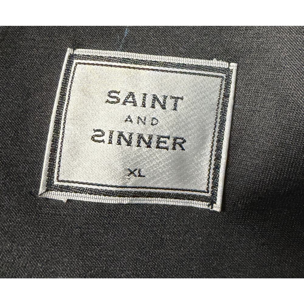 Saint & Sinner XL Black Sheath Cutout Dress Back Zipper Stretch Sexy Cocktail - Picture 9 of 11